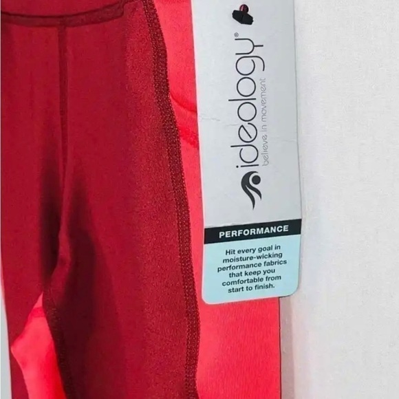 𝅺ID Ideology Women's Colorblock 7/8 Leggings-NWT - Picture 3 of 7